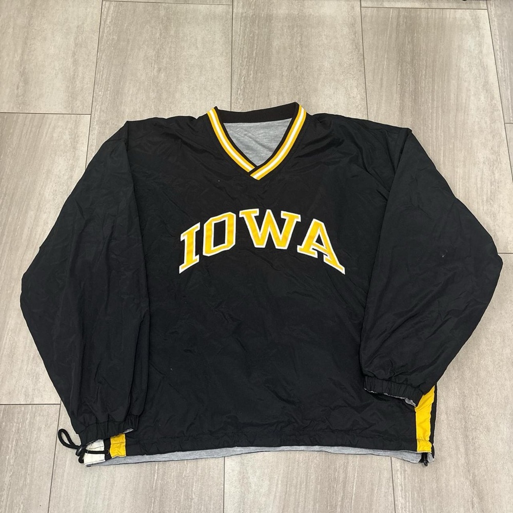 Vintage 90s Starter Iowa Pullover Windbreaker Jacket Size Large
